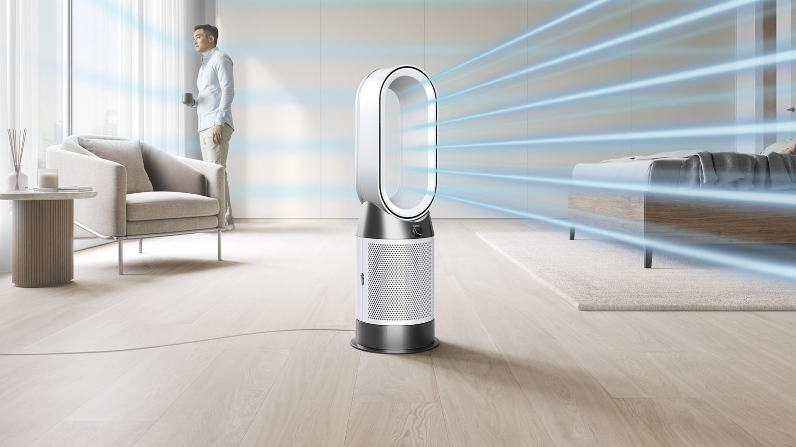 Dyson Purifier Hot+Cool HP1 — en situation