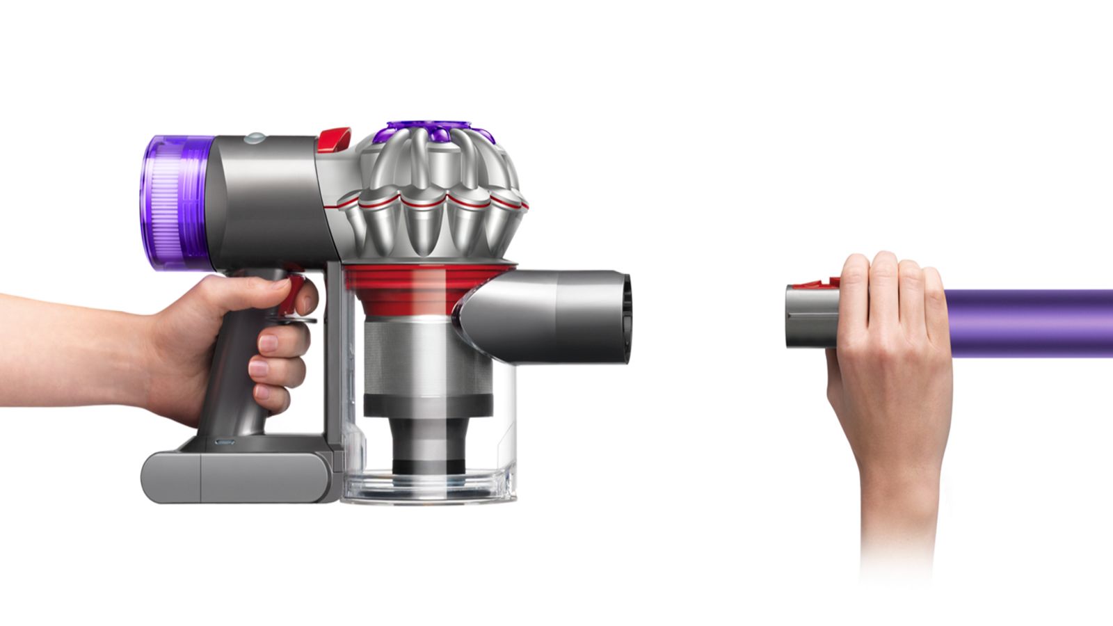 Dyson V8 Absolute — en situation
