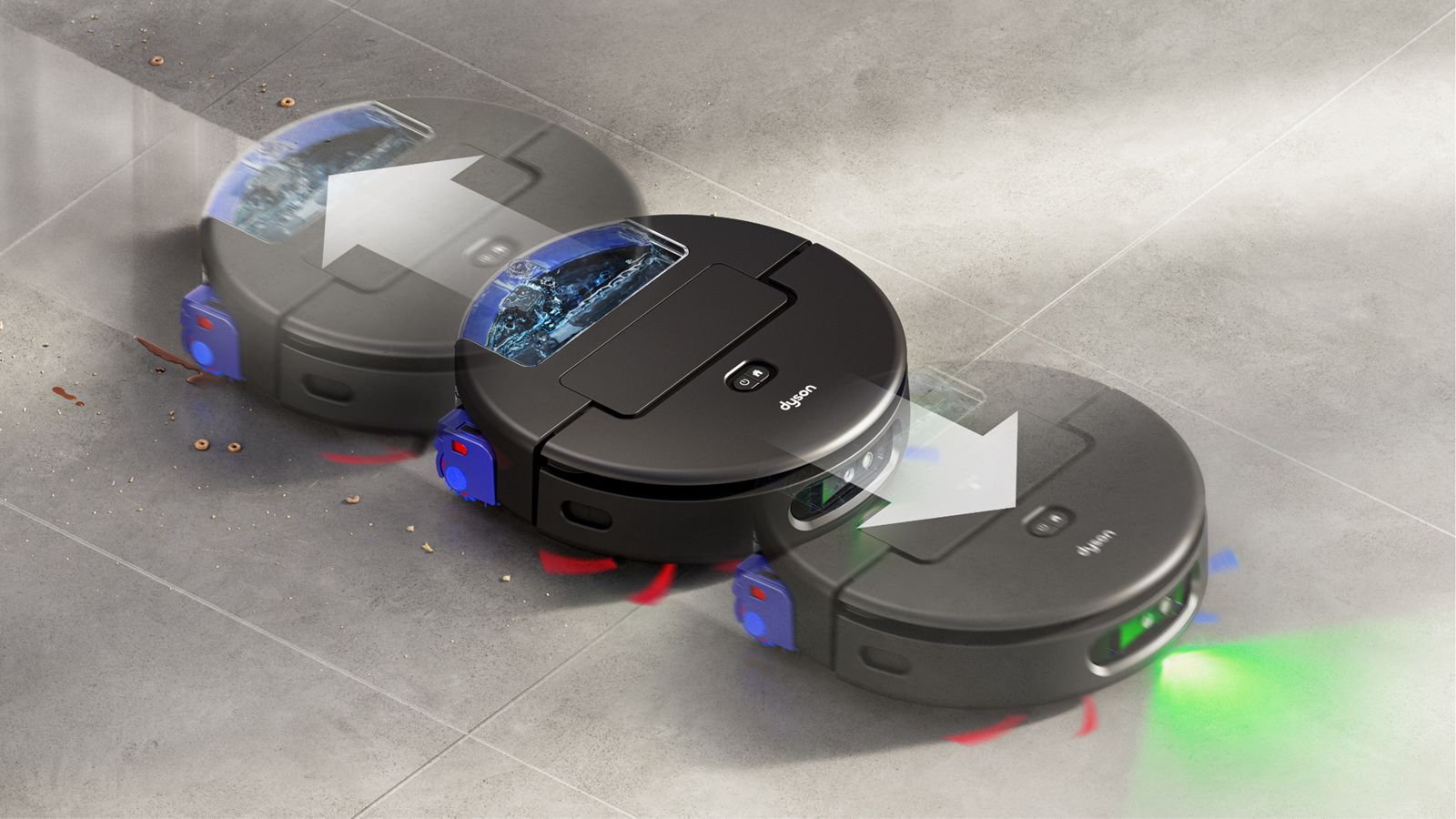 Dyson Spot+Scrub Ai — détection des taches