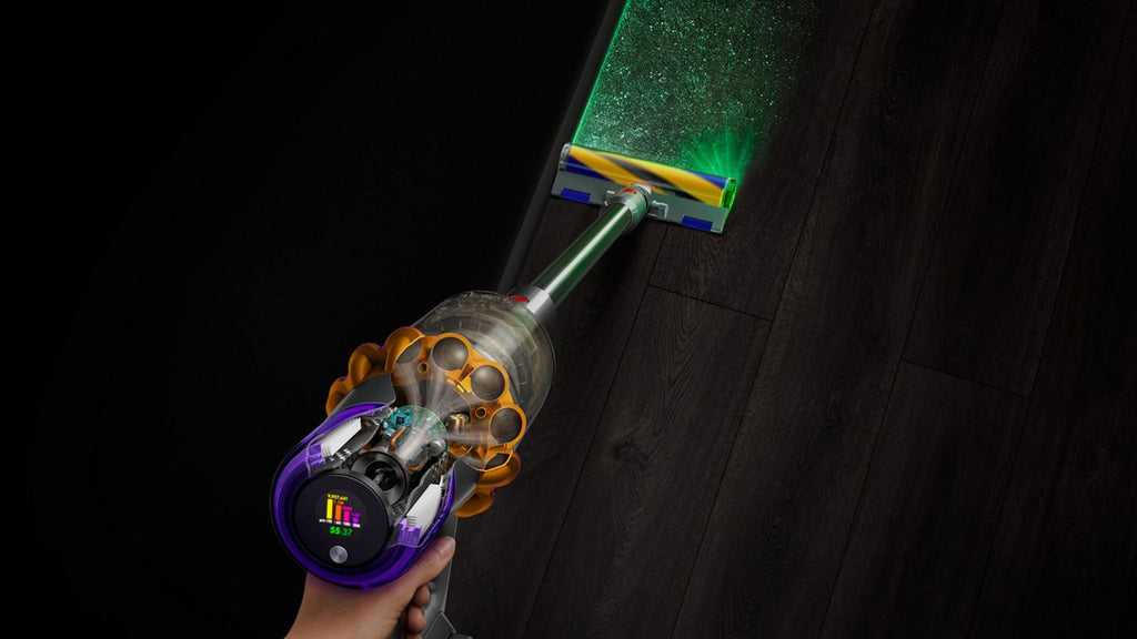 Dyson V15 Detect Absolute — vue détaillée