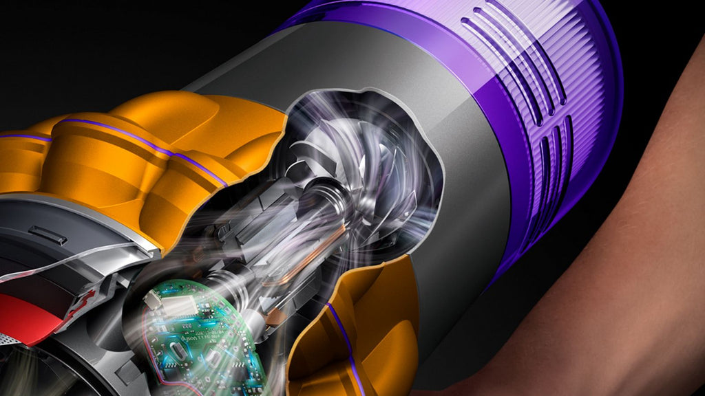 Dyson V15 Detect Absolute — brosse Fluffy Optic