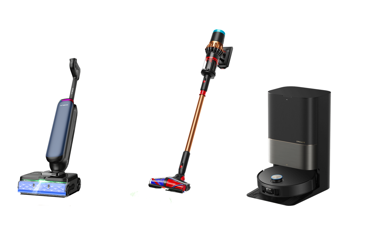 Aspirateurs Tineco, Dyson et Dreame — sélection NOVELIA