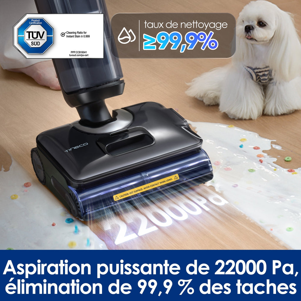 Tineco FLOOR ONE S7 Stretch Steam — vue détaillée