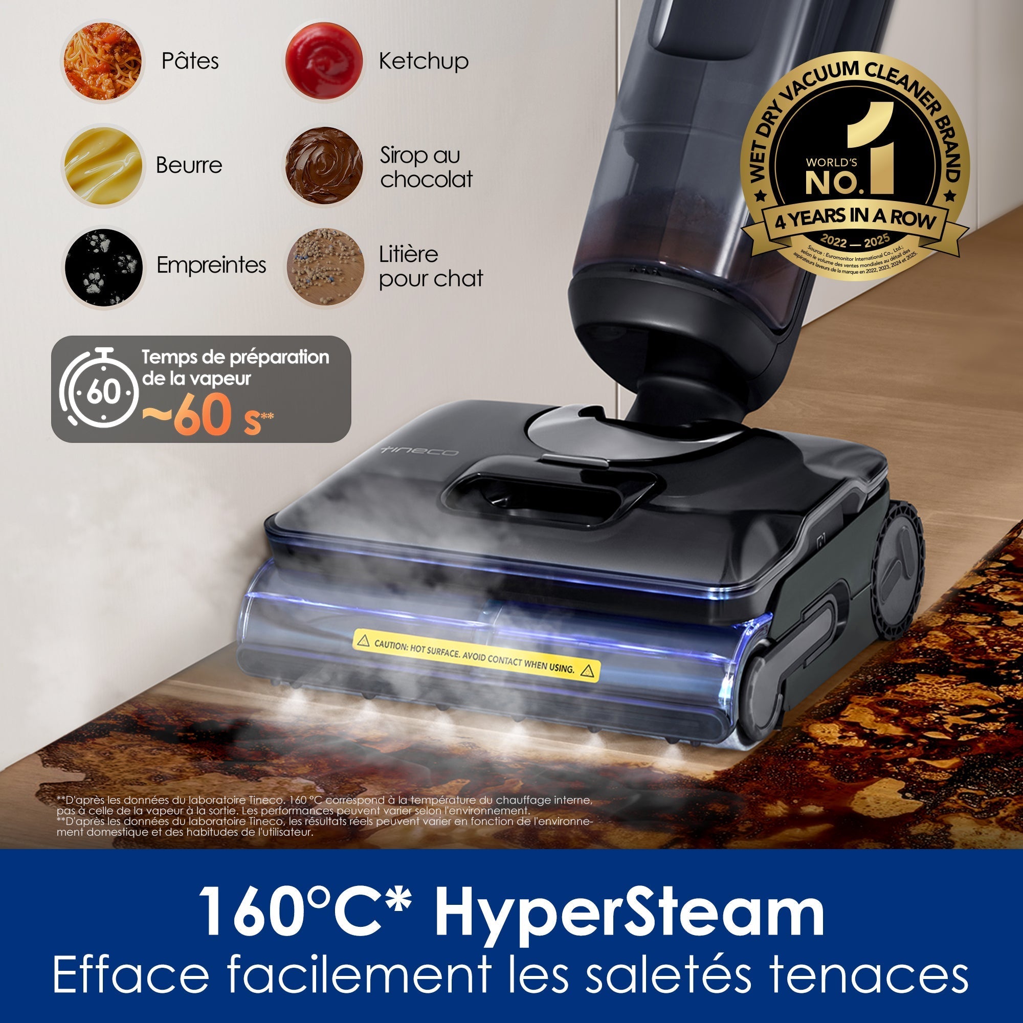 Tineco FLOOR ONE S7 Stretch Steam — en situation