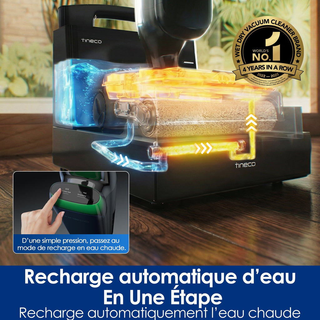 Tineco FLOOR ONE STATION S9 Artist — vue détaillée