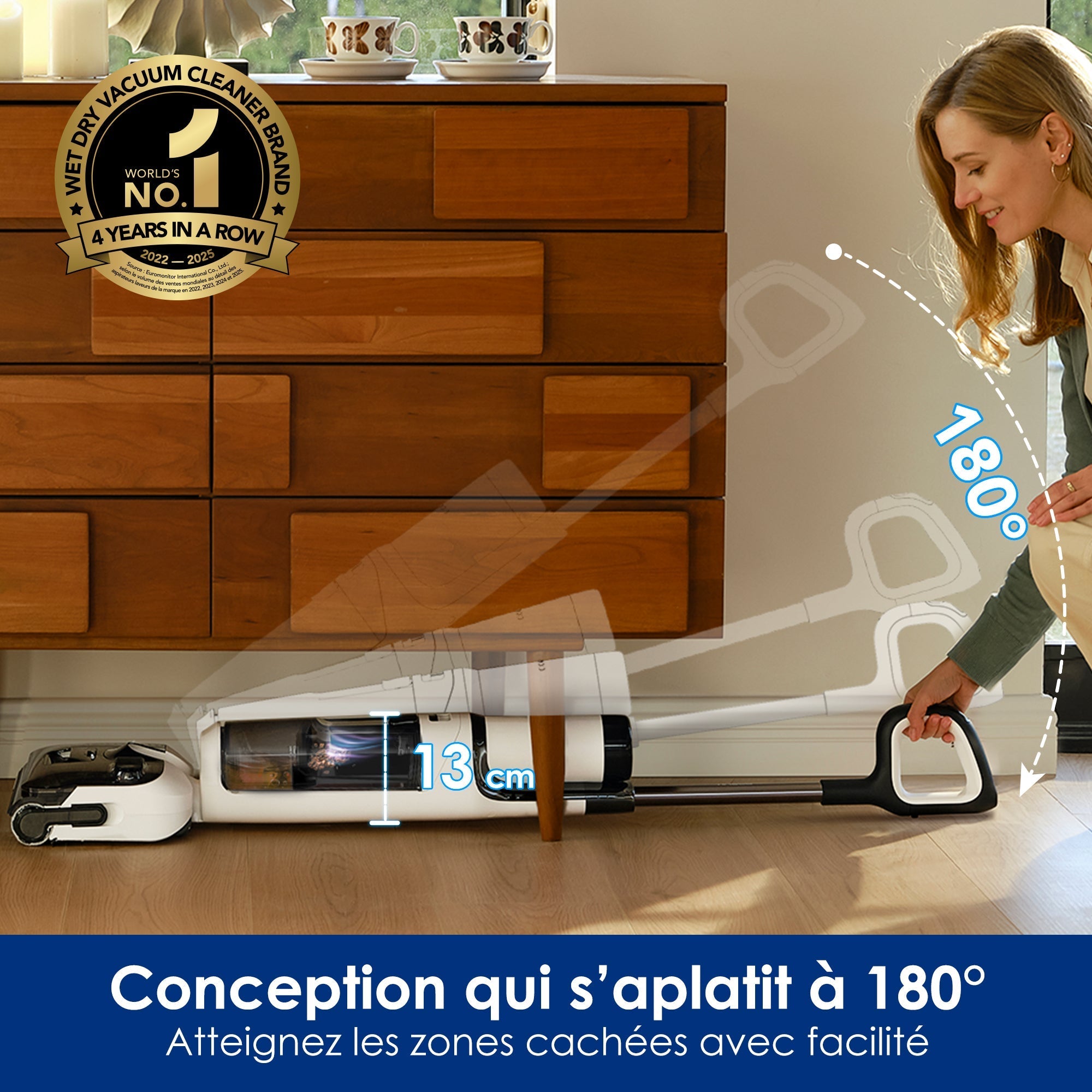 Tineco FLOOR ONE Stretch S6 — vue détaillée