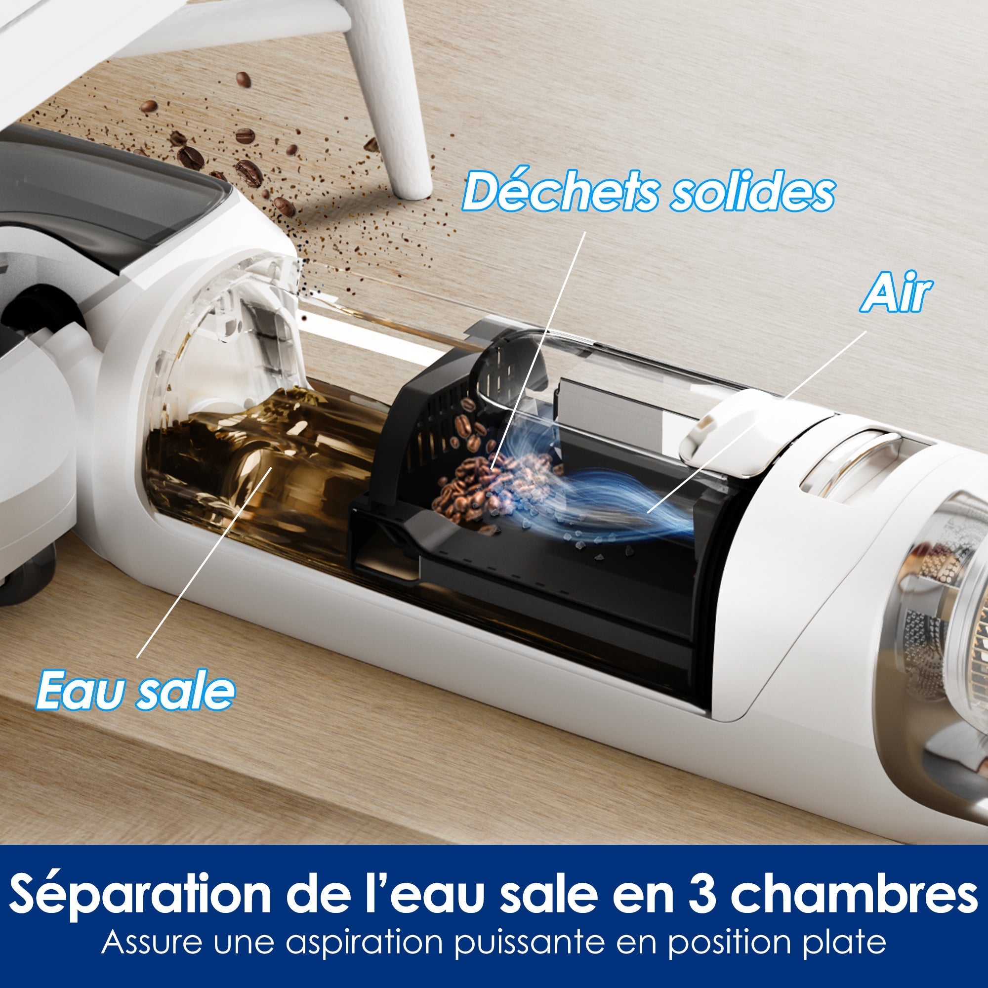 Tineco FLOOR ONE Stretch S6 — en situation