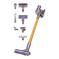 Dyson V8 Absolute — aspirateur balai sans fil argent et jaune